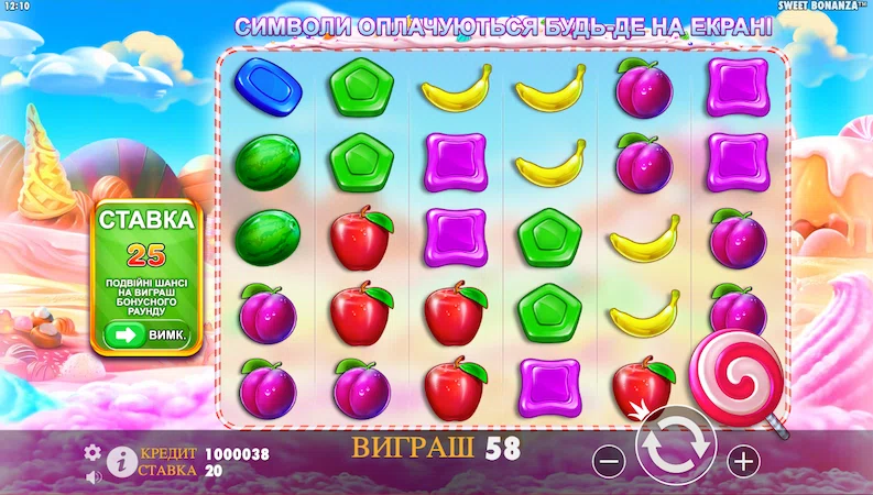 Sweet Bonanza — слот Pragmatic Play